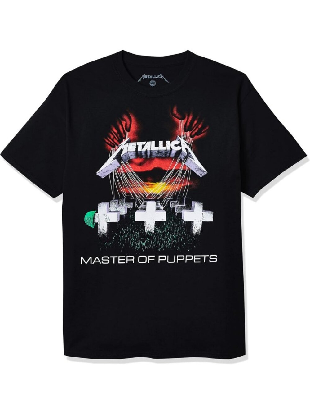 Men's Graphic Tee - Master of Puppets Design, Vintage Style, Music Lover Gift